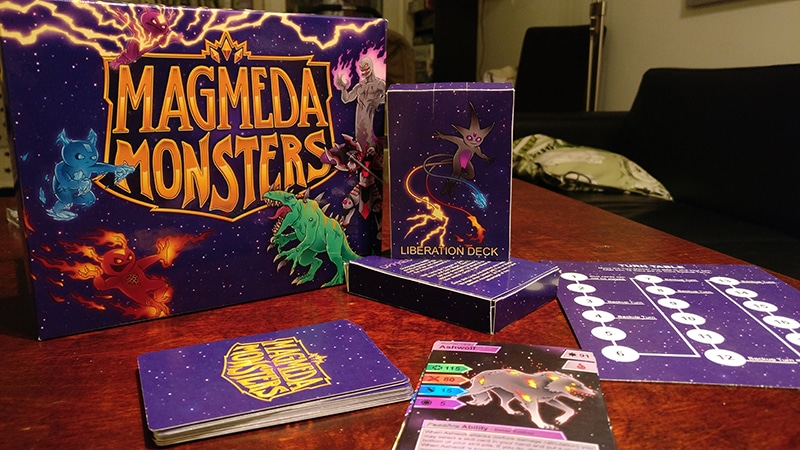 Magmeda Monsters korttipeli